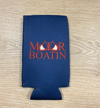 Load image into Gallery viewer, Slim Navy Summer Koozie
